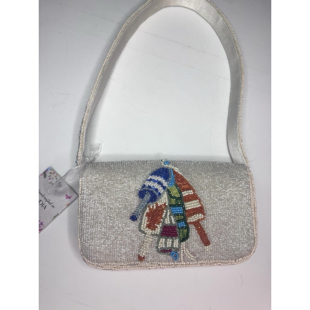 NEW Beaded Lobster Buoy Nautical Coastal Shoulder Bag Handbag India